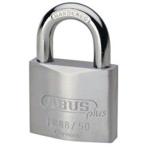 Abus 50-mm chrome padlock