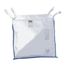 Single-use rubble bag with flat bottom 1500 kg