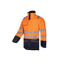 Hi-vis waterproof parka torvik w. Arc protect. Orange L