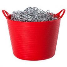 0.37 L red micro tubtrug flexible bucket