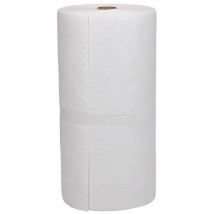 Hydrocarbon absorbent made of recycled material - wide roll