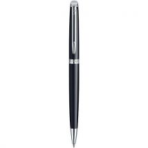 Hemisphere black lacquer ct ballpoint pen - medium - blue