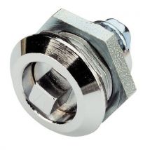 1/4 turn zamak latch chrome 8 mm without cam ip65