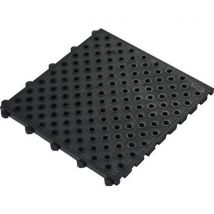 Fatigue-lock tile black 0.5m x 0.5m