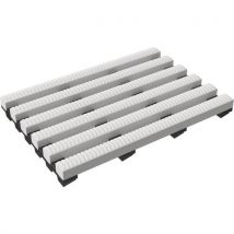 White heronrib antibacterial wet area matting 1000mmx1m