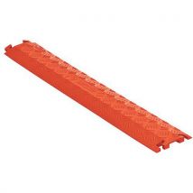 Fast lane 1-channel cable protector 3.8cmx91.4cm orange