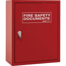 Metal Cabinet Fire Safety Document Holders