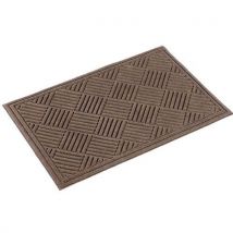 151 diamond cte interior entrance mat 60x90x10 mm brown