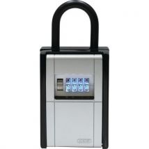 Led combination safe with shackle blister
