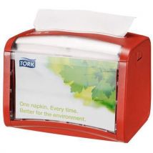 Red Tork Xpressnap Tabletop Napkin Dispenser