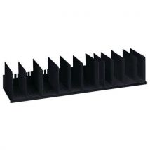 Organiser: 12 removable separators l= 112 cm - black