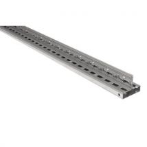 Easy-fix galvanised upright 3000 mm perforated front