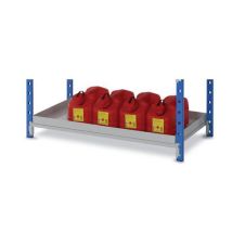 Spill Containment Shelf Tray WxD 1000x500mm