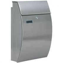 Tian 15-l letterbox matt stainless steel