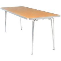 Economy folding table 915 x 685mm oak