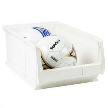 Premium Storage Bins - Packs of 5 - White 31.4L by Barton