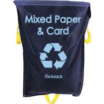 Pack of 10 mixed paper and card racksacks hxl 920x1000mm