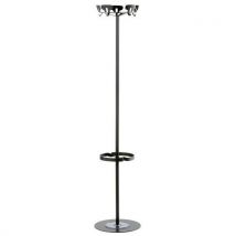 Yin upright coat stand 160 cm black
