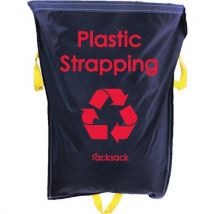 Pack of 10 plastic strapping racksack hxl 920x1000mm