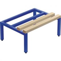 Blue locker seat/stand 450mm wide