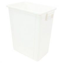 Sorting Container - 40L White Plastic Bin - Recyclable - 10 Year Warranty