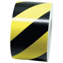 Roll of marking tape 96 mm x 33 m - yellow and black