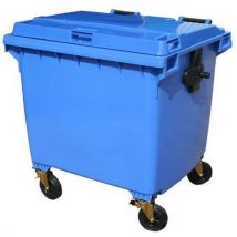 Blue Wheeled Bin 1100 L