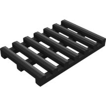 100cm swimming pool/leisure area matting - black - plastex