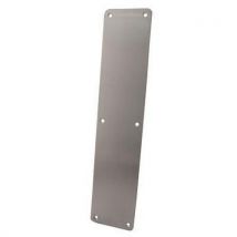 Aspec finger plate400 x 75 x 1.5mm316 satin stainless steel