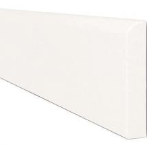 White traffic-line wall protection profile 200 x 10mm