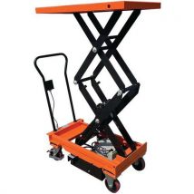 Electric scissor lift table - 300kg capacity - 1600mm height