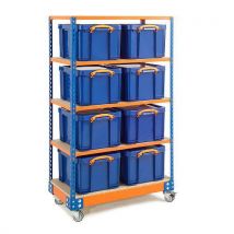 Mobile really useful bay 1700h x 915w x 455d & 8 x 35ltr
