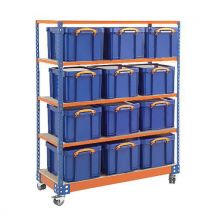 Mobile really useful bay 1700h x 1220w x 455d & 12 x 35l