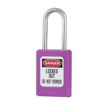 Zenex lockout padlock purple 38mm