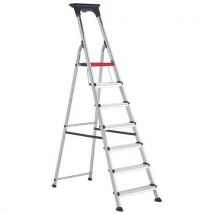Aluminium double decker stepladder number of steps: 7