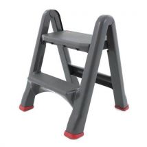 Grey foldable stepstool