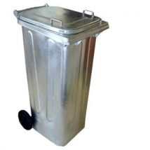 Galvanised Steel Wheelie Bin 120 L
