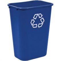 Blue rectangular bin 39 l