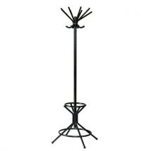 Coat rack/umbrella stand black