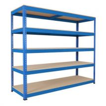 Rapid1 hd 2440hx2440wx610d blue 5 chipboard shelves