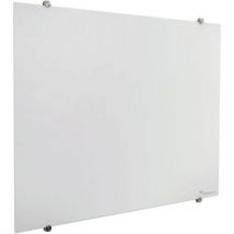 Glass board 90x120 cm white safety glass