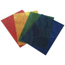 Pack of 100 assorted pvc binding covers - 200 microns