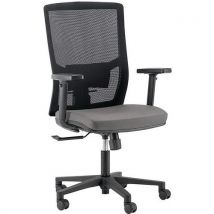 Target office chair with 3d armrests - grey - linea fabbrica