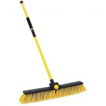 Bulldozer heavy-duty telescopic broom - 600mm sweep