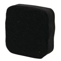 Eraser with an extra-strong magnet for glassboards