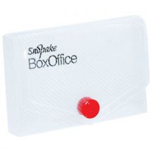 Press-close case for business cards