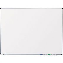 Premium whiteboard 100x150 cm white coated steel