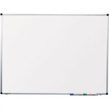 Premium whiteboard 120x150 cm white coated steel
