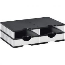 Styrodoc duo set - modular-drawer storage system