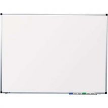 Premium whiteboard 120x240 cm white coated steel